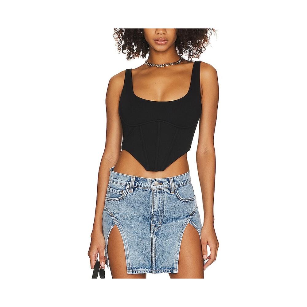 Nbd 'Shosanna' Black Blouse Top Size M